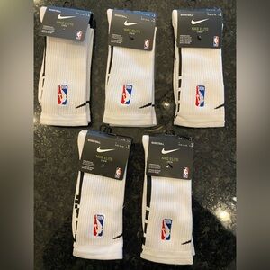 Nike Elite NBA Socks 5-Pairs Sz L **New